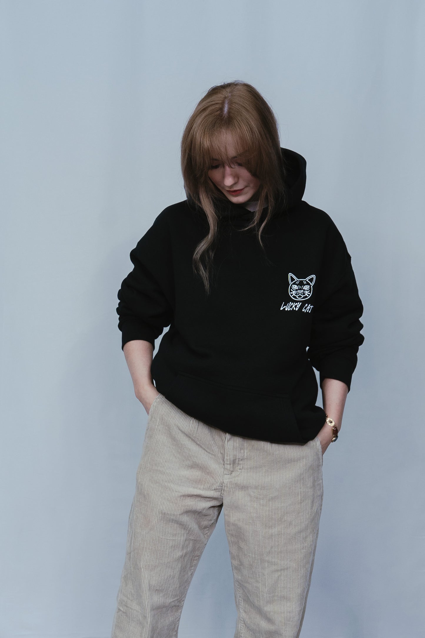 Disco Cat Pullover Hoodie